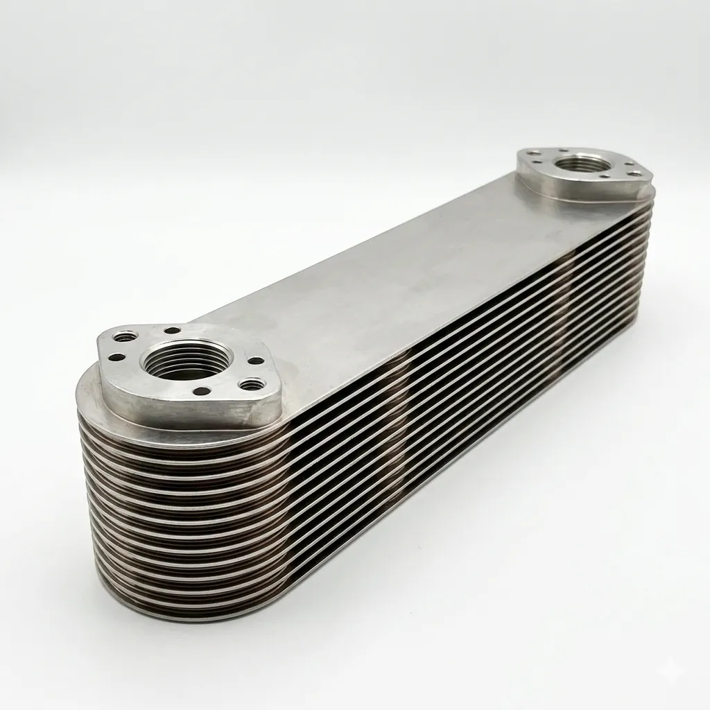 OIL COOLER CORE LIEBHERR D936 / D946